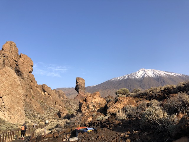 A hike to mount Teide during my internship with biosean